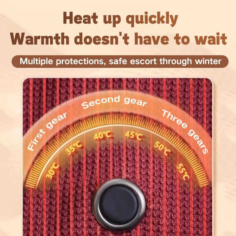 Portable Heated Blanket Shawl