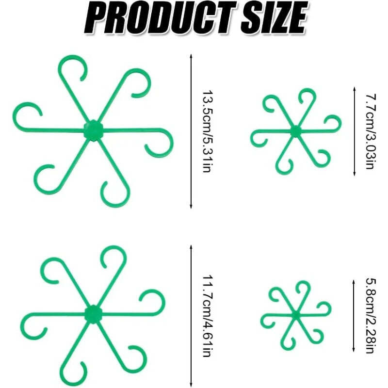 Adjustable Plant Support Rings
