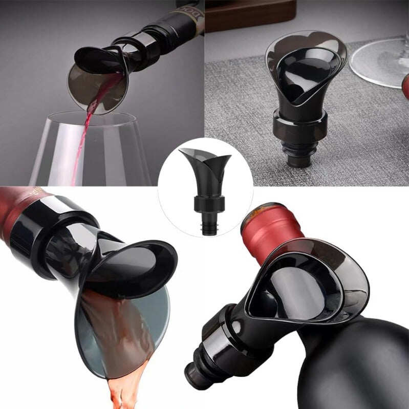 2-in-1 Wine Aerator Pourer & Bottle Stopper