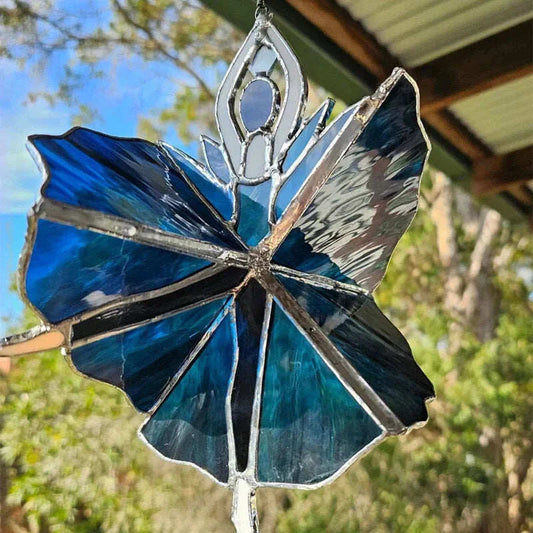 Elegant Stained Glass Spinner