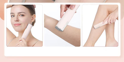 Gentle Exfoliating Facial Hair Removal Tool Ultrasonic Shaver