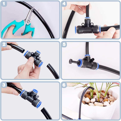 360° Curved Garden Automatic Irrigation System