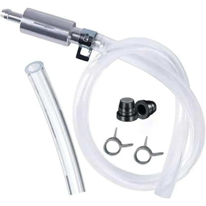 Universal One-Way Brake Bleeder Hose Kit with Check Valve