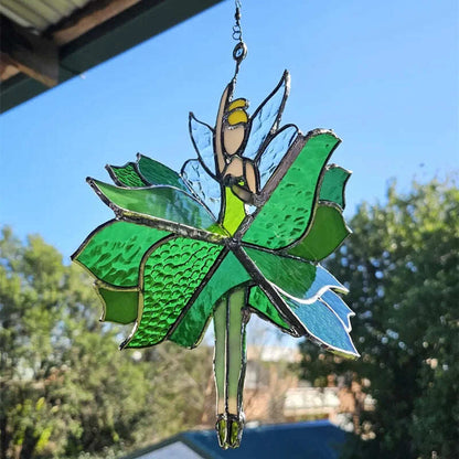Elegant Stained Glass Spinner