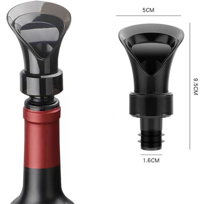 2-in-1 Wine Aerator Pourer & Bottle Stopper