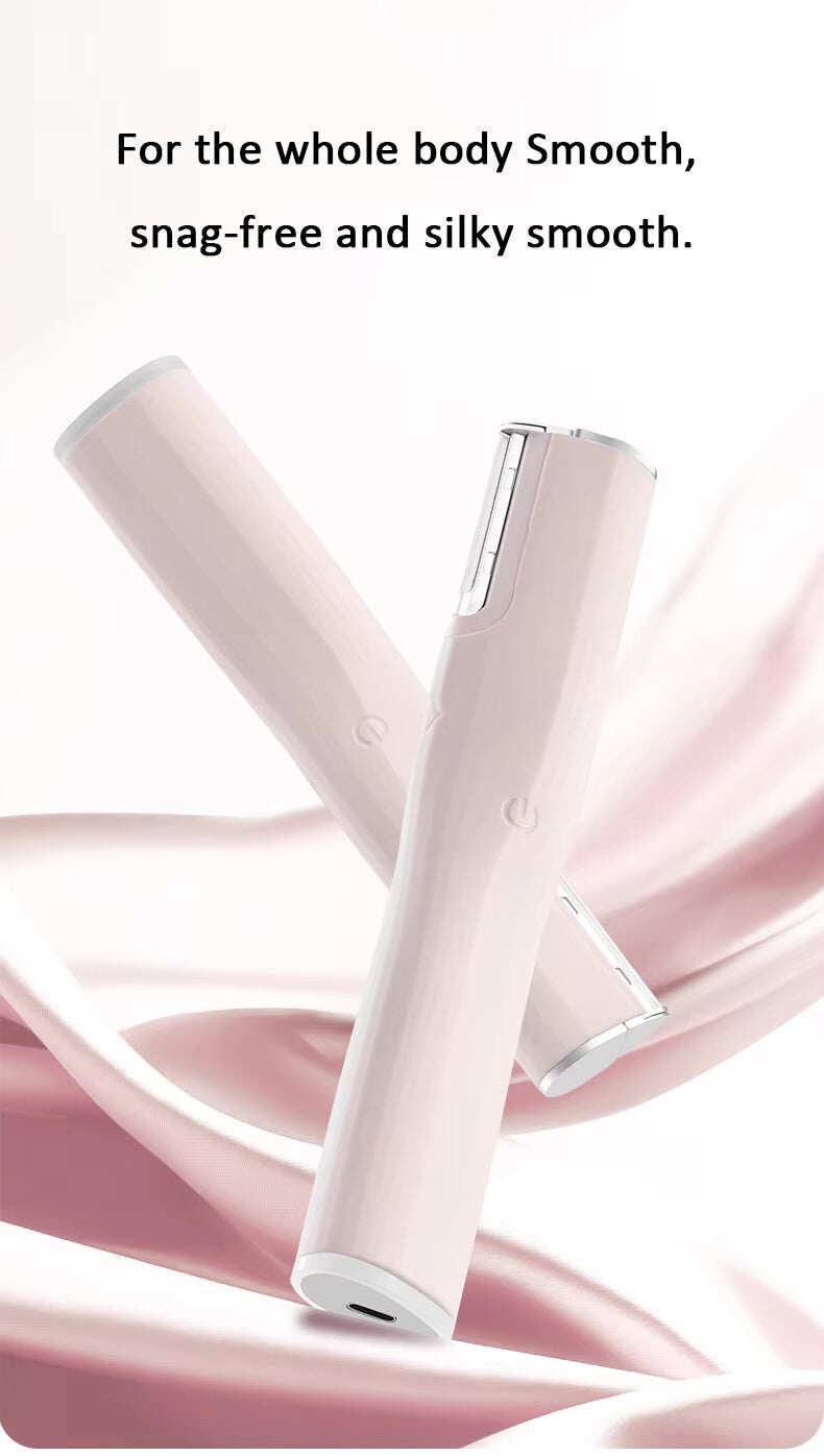 Gentle Exfoliating Facial Hair Removal Tool Ultrasonic Shaver