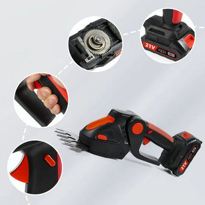 2-in-1 Handheld Hedge Trimmer