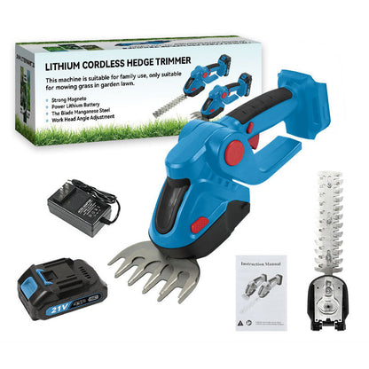 2-in-1 Handheld Hedge Trimmer