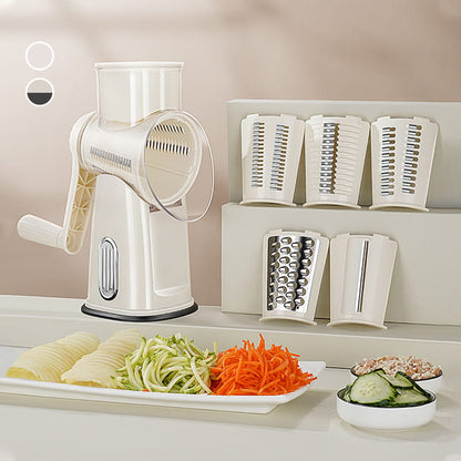 Hot Sale Multifunctional Rotary Vegetable Grater with Handle