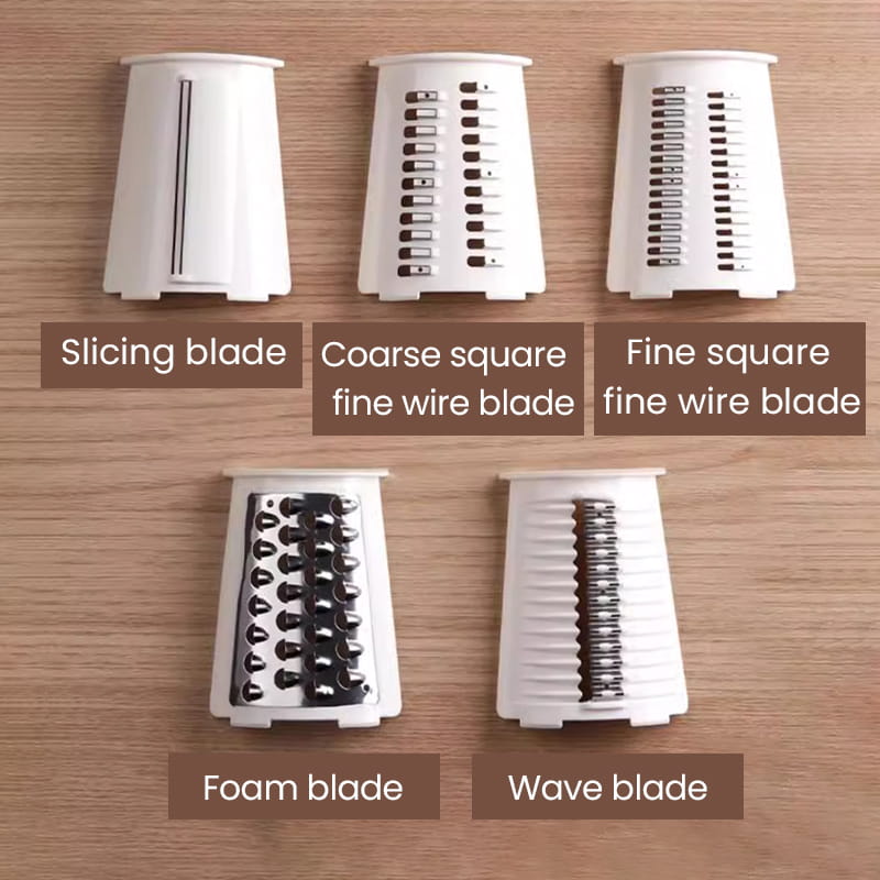 Hot Sale Multifunctional Rotary Vegetable Grater with Handle