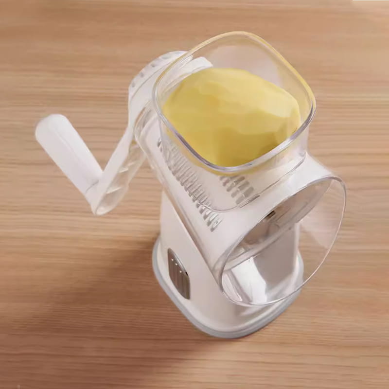 Hot Sale Multifunctional Rotary Vegetable Grater with Handle