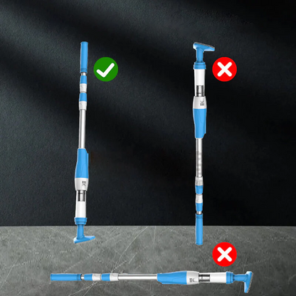 3-in-1 Cordless Handheld Pool Vacuum Cleaner - Quick-Swap Heads, Up to 60-70 min Runtime, High-Flow Suction for Leaves & Fine Debris