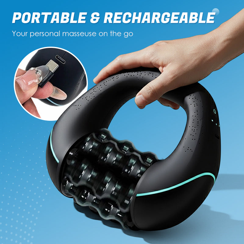 50% OFF !!!Electric Handheld Rolling Massager