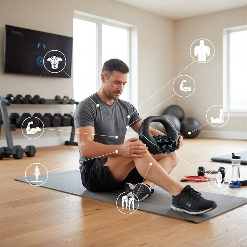 50% OFF !!!Electric Handheld Rolling Massager